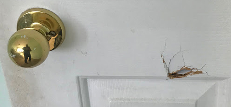 interior door hole repair Marysville