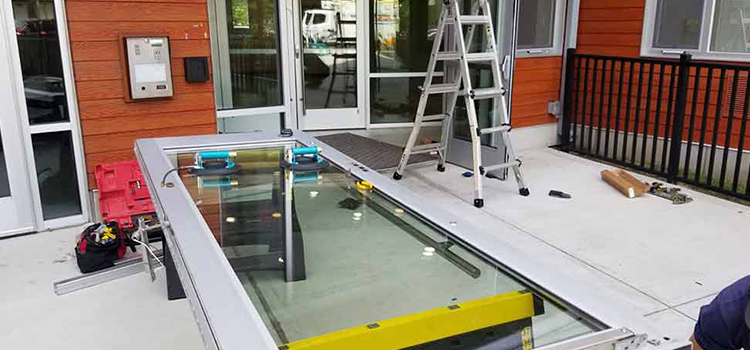 storefront door glass replacement Marysville